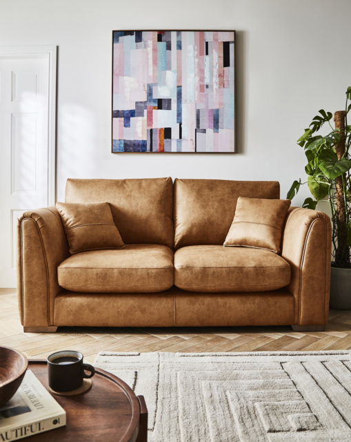 Gray & Osbourn Goliath 2 Seater Sofa TAN - Gray & Osbourn - image 1