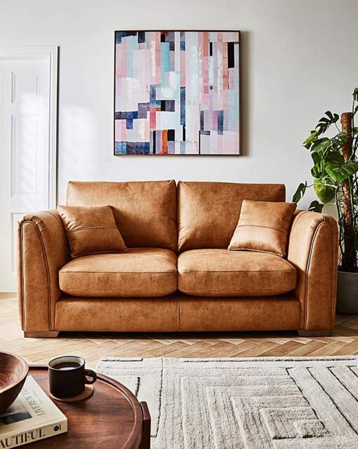 Gray & Osbourn Goliath 2 Seater Sofa TAN - Gray & Osbourn - image 1