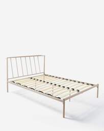 Cole Metal & 3 Layer Memory Mattress Natural - Joanna Hope - Size: KINGSIZE - thumbnail 3