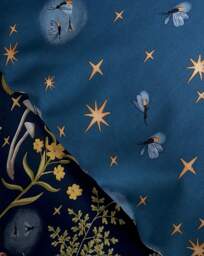 CL Enchanted Twilight Duvet Set Navy - Catherine Lansfield - Size: DOUBLE - thumbnail 4