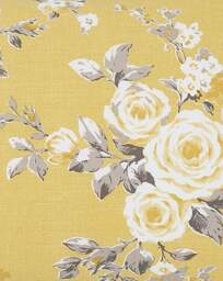Canterbury Grey Duvet Cover Set Ochre - Catherine Lansfield - Size: DOUBLE - thumbnail 4