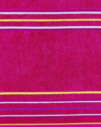 Rainbow Beach Towel Pair - Pink & Orange Pink/Orange - Catherine Lansfield - Size: ONE SIZE - thumbnail 2