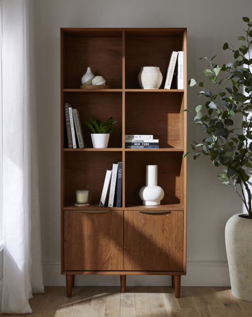 Westcote Display Cabinet Walnut - JD Williams - image 1