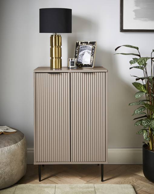Fernley Small Sideboard Taupe - Joanna Hope - image 1