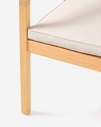 Luca Wooden Bench - JD Williams - thumbnail 3
