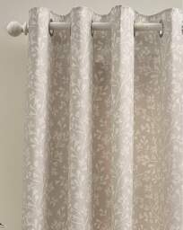 Catherine Lansfield Brooke Curtain Natural - Catherine Lansfield - Size: 167 x 183cm - thumbnail 4