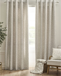 Catherine Lansfield Brooke Curtain Natural - Catherine Lansfield - Size: 167 x 183cm - thumbnail 1