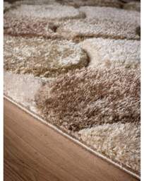 Scallop Shaggy Cosy Rug Natural - Origins - Size: 80X150 - thumbnail 3