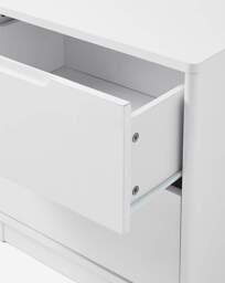 Ellia Side Table White - JD Williams - thumbnail 2