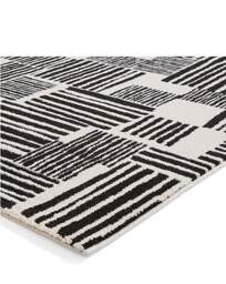 Catherine Lansfield Blocks Abstract Rug Black/White - Catherine Lansfield - Size: 80X150 - thumbnail 2