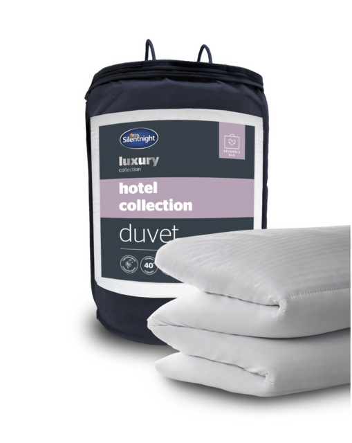 Silentnight Hotel 10.5 Tog Duvet White - Silentnight - Size: SINGLE - image 1