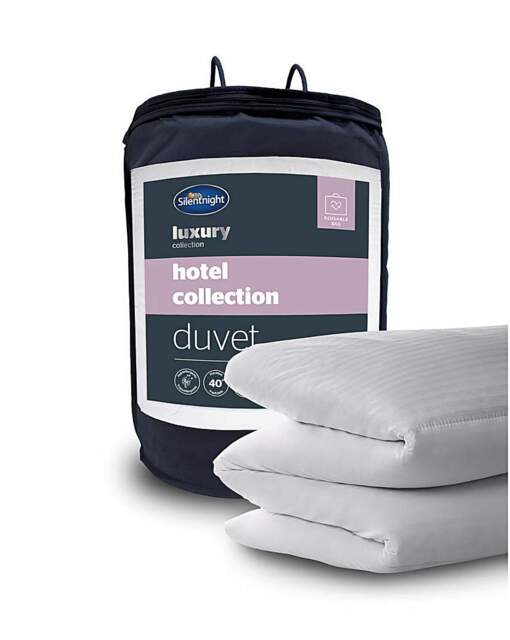 Silentnight Hotel 10.5 Tog Duvet White - Silentnight - Size: SINGLE - image 1