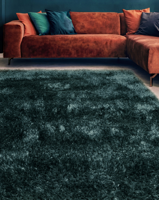 Opulence Rug Teal - Homemaker - Size: 115X160 - image 1