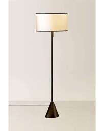 Mitch Black Triangle Floor Lamp Black - ValueLights - thumbnail 2