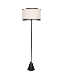 Mitch Black Triangle Floor Lamp Black - ValueLights - thumbnail 4