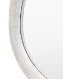 Gallery Curved Leaner Mirror White - Gallery Direct - thumbnail 3