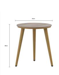 Charles Bentley Rope Weave Bistro Set Pale Grey - Charles Bentley - thumbnail 4