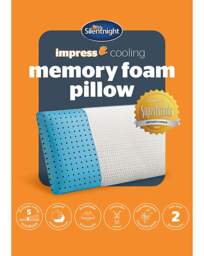 Silentnight Cooling Memory Foam Pillow White - Silentnight - Size: EACH - thumbnail 4
