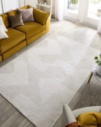 White Sands Zen Rug Cream - Origins - Size: 120X170