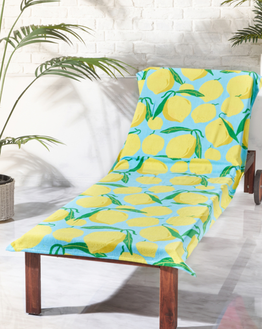 Catheirne Lansfield Lemon Beach Towel Aqua - Catherine Lansfield - image 1