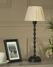 Portable Rechargeable Touch Table Lamp Black - Searchlight