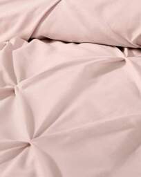 Serene Lara Duvet Cover Set Blush - Serene - Size: SINGLE - thumbnail 2