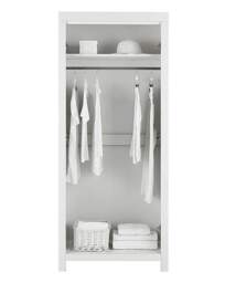 Dakota 2 Door Wardrobe White - JD Williams - thumbnail 2