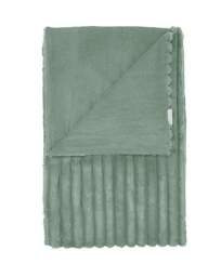 Cosy Ribbed Throw Sage Green - Catherine Lansfield - Size: 130X170 - thumbnail 4