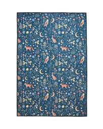 Catherine Lansfield Twilight Animals Rug Blue - Catherine Lansfield - Size: 122X170 - thumbnail 3
