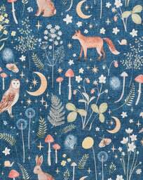 Catherine Lansfield Twilight Animals Rug Blue - Catherine Lansfield - Size: 122X170 - thumbnail 2