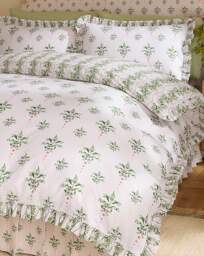CK Cath Crest Floral Duvet Cover Set Green - Cath Kidston - Size: S KING - thumbnail 2