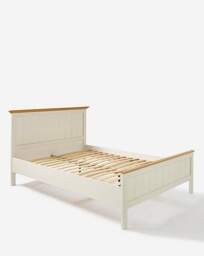 Julipa Ashford Bed with Mattress Cream - Julipa - Size: DOUBLE - thumbnail 3