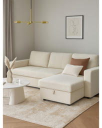 Aspire Nexis Right Corner Sofa Bed Natural - Aspire - thumbnail 1