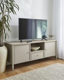 Darcy Bobbin Trim TV Unit Natural - Julipa - thumbnail 1