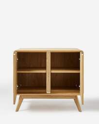 Oslo Compact Sideboard OAK Effect - JD Williams - thumbnail 3
