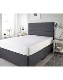 Downland Waterproof Mattress Protector White - Downland - Size: SINGLE - thumbnail 4
