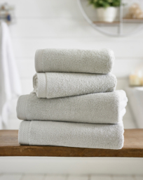 Luxury Egyptian Spa 700GSM Towel Silver - Size: Hand Towel