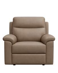 Aspire Corvan Leather Recliner Chair Natural - Aspire - thumbnail 3