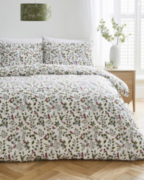 Julipa Hazel Bird Duvet Cover Set White/Multi-Coloured - JD Williams - Size: SINGLE - thumbnail 1