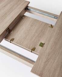 Julipa Charlotte Extendable Dining Table Washed OAK - JD Williams - thumbnail 4