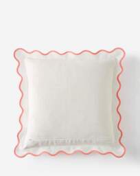 Lynn Floral Cushion with Scalloped Edge Multi - JD Williams - Size: 45X45 - thumbnail 3
