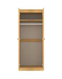 Richmond Ready Assembled 2 Door Wardrobe Warm OAK - Welcome - thumbnail 4