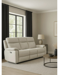 Aspire Kingsmere Power Recliner 3 Seater Pewter - Aspire