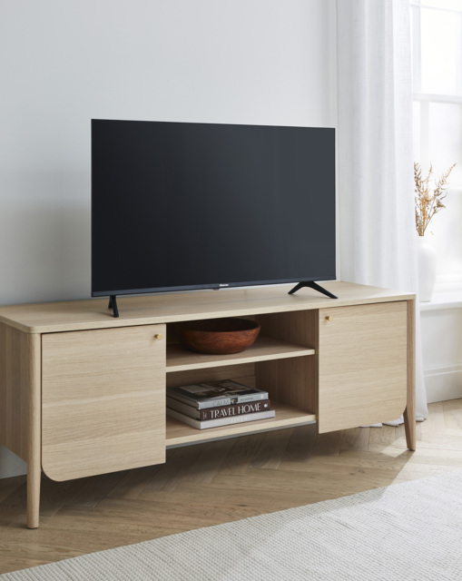 Gray and Osbourn Pentland TV Unit Light Wood - Gray & Osbourn - image 1