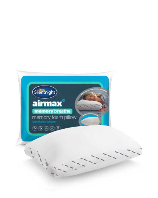 Silentnight Airmax Memory Foam Pillow White - Silentnight - Size: EACH - image 1