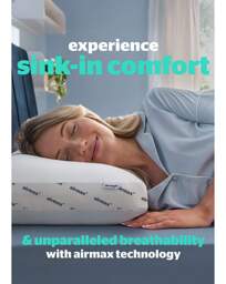 Silentnight Airmax Memory Foam Pillow White - Silentnight - Size: EACH - thumbnail 2