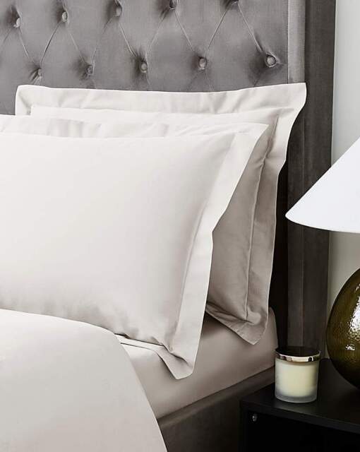 Hotel 300TC Oxford Pillowcases White - Hotel Collection - Size: PAIR - image 1