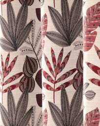 Sundour Rutland Eyelet Curtains RED - Gerry Weber - Size: 117 x 137cm - thumbnail 2
