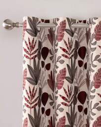 Sundour Rutland Eyelet Curtains RED - Gerry Weber - Size: 117 x 137cm - thumbnail 3