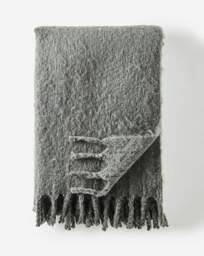 Mohair Effect Throw Green - JD Williams - Size: 125X150 - thumbnail 3